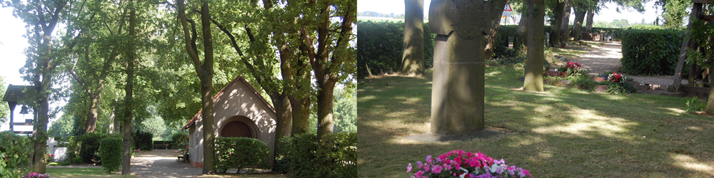 Impressionen vom Friedhof Reden